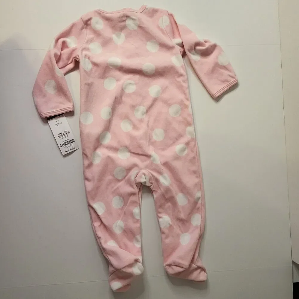 Carters 6-9 Months Outfits New With Tag Long Sleeve Pink Sleeper navy Blue Dress